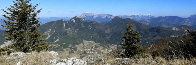 A l'approche du sommet de la montagne du Puy (Miscon, La Grésière et Le Glandasse)
