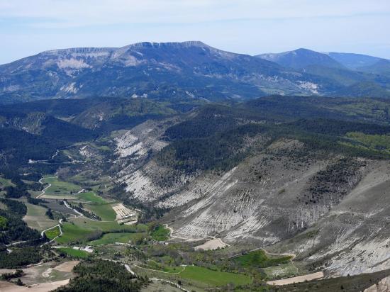 La montagne d'Angèle vue depuis le Pas de la Sambiaou