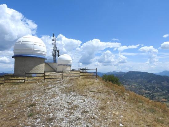 Le Cosmodrôme au sommet de la montagne de Bergiès