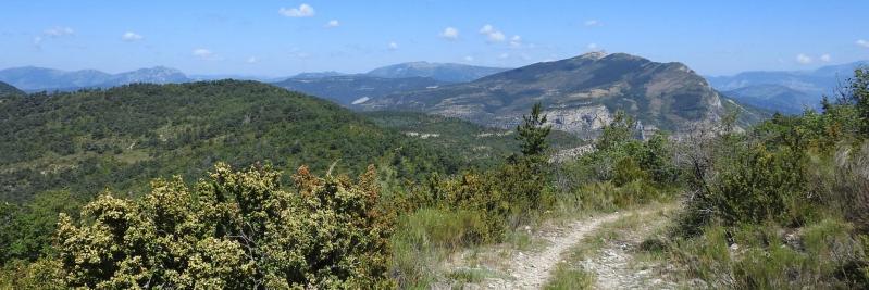 A l'approche du sommet du Suillet (Montagne de l'Aup et Rocher de Beaumont)