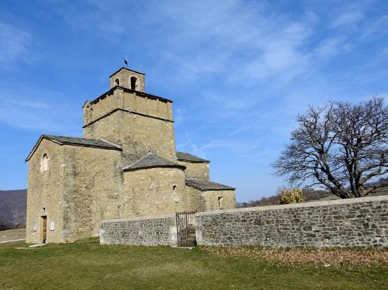 L'église de Comps