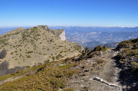 Le Signal vu du sentier des cente du Veyou