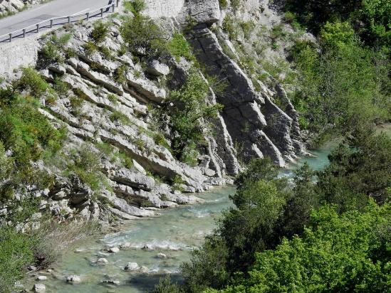 Sur le sentier des gorges