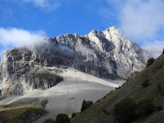 Remontée de la combe de Corne