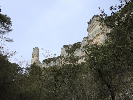 Le monolithe de la combe de Vaumale