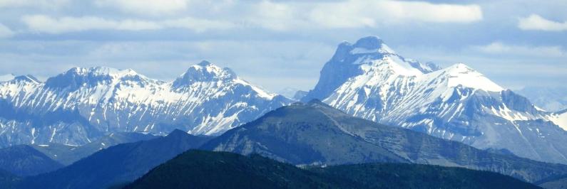 Vue sur le Dévoluy (Grand Ferrand)