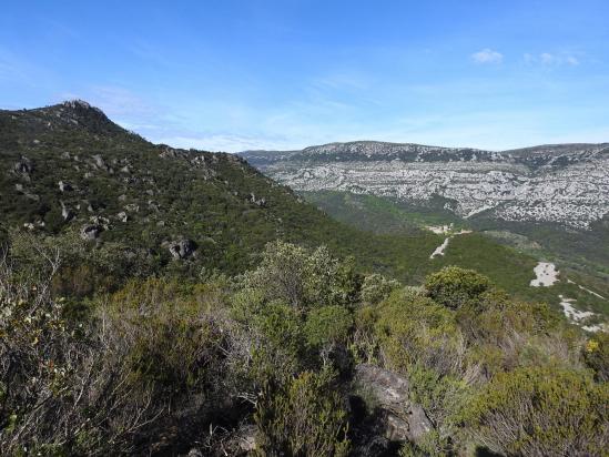 Sur la crête entre Roc Blanc et Roc des Aucelous