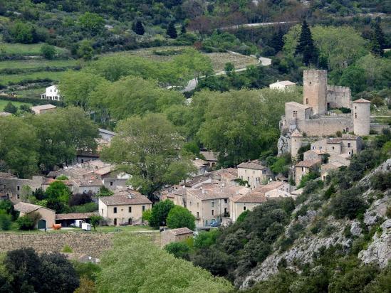 Montée sur le causse au-dessus de Saint-Jean