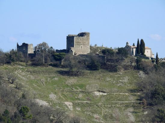 Les crêtes de l'Izard vue depuis le Champ de L'Ânier