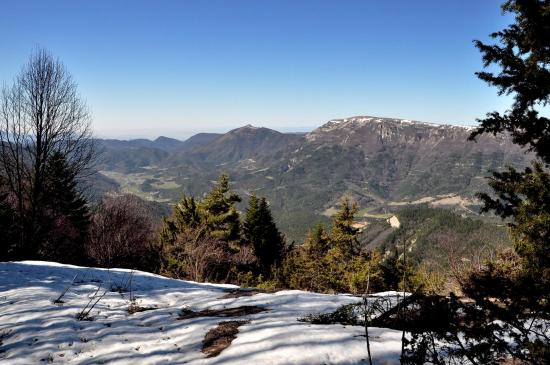 A l'approche de Font Payanne (Bec Pointu et plateau d'Ambel)