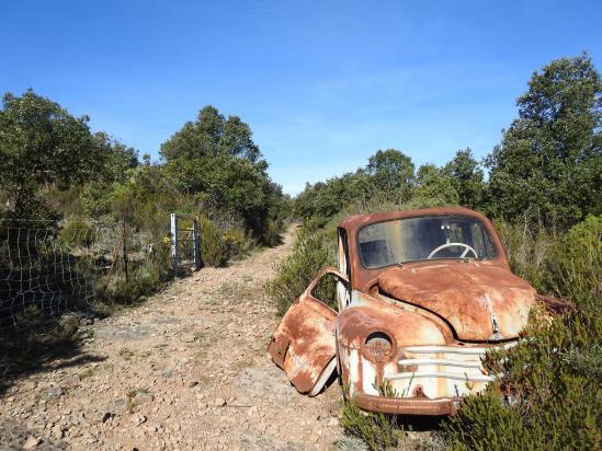 La 4CV vintage du plateau