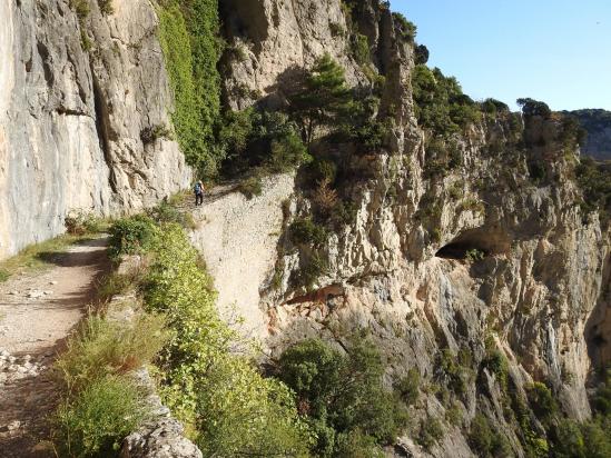 Dans le couloir des Fenestrettes