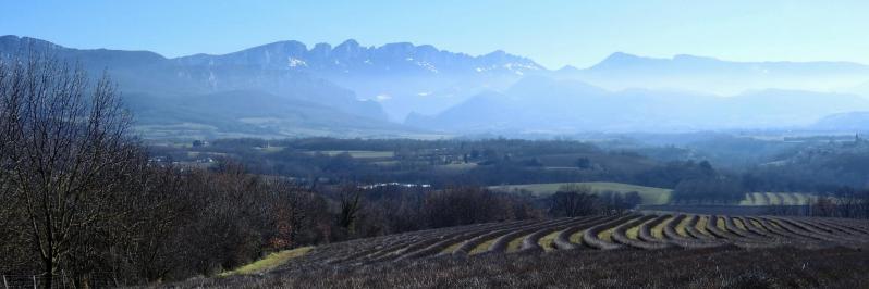 Vue étendue depuis le col de Blacheronde