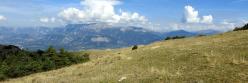 Sur les crêtes de la montagne d'Aucelon