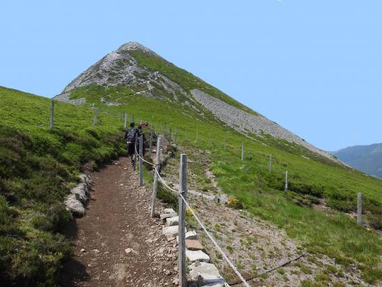 A l'approche du Puy Griou