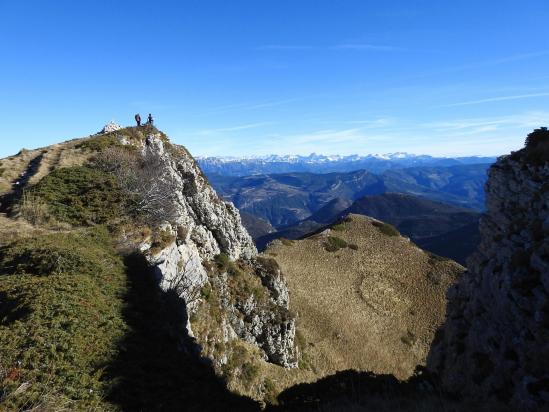 A l'approche du sommet du Signal (Le Dévoluy à l'horizon)