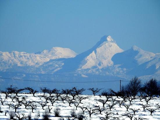 Depuis le Mont Froid, vue sur le Vercors (Grande Moucherolle)