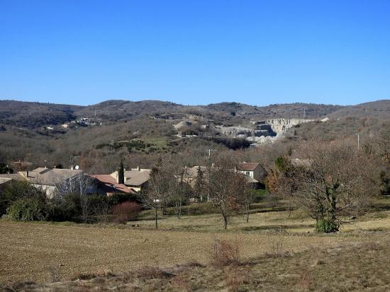 La carrière de pierres de Chomérac