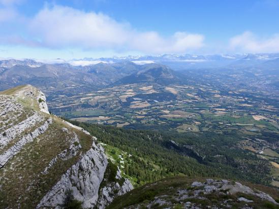 Au sommet du Pic de Céüse