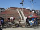 Durbar square (temple en cours de reconstruction)