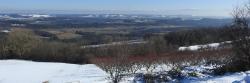 Le Vercors vu depuis la crête du Mont Froid