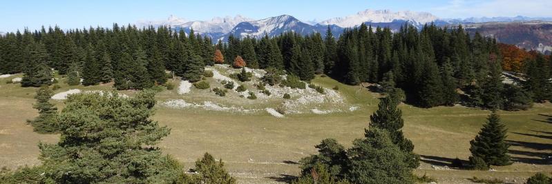 Au-dessus du col de l'Aup