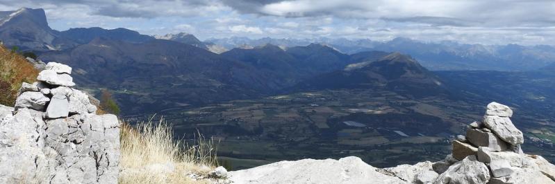 Vue sur les montagnes du Dévoluy