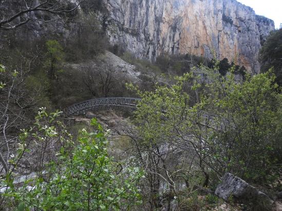 La passerelle de l'Estellier