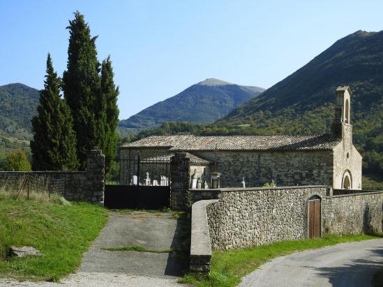 L'église Saint-Pierre de Vesc