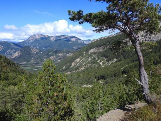 Le Glandasse vu depuis le col de Mian