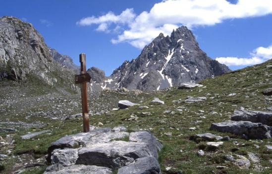 La Tête de Sautron vue depuis le col du Vallonnet