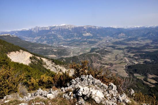 Sur la crête N de La Pâle (Grand-Veymont, Glandasse, Jocou et Dévoluy)