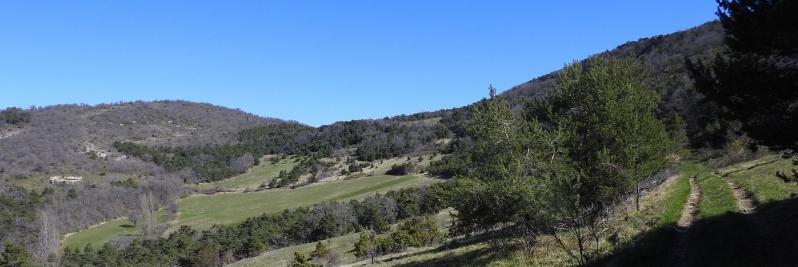 Entre Raffignac et le col de Gerbe