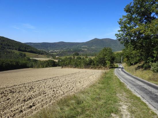 Sur la route de Cobonne