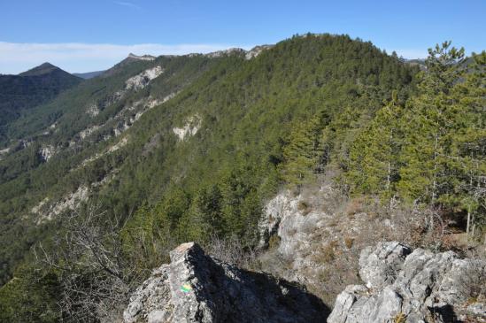 Sur les crêtes de la montagne de Desse