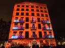 Lyon (Fête des Lumières 2023 - Fresque des Lyonnais)