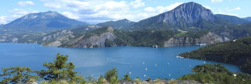 Le lac de Serre-Ponçon