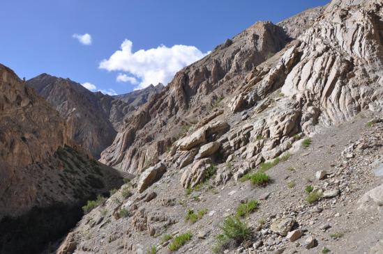 Dans les gorges de la Zumlung Chu