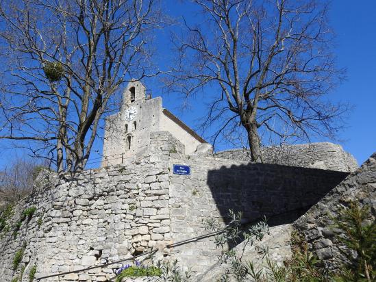 Retour à Pont-de-Barret (Eglise ND de la Brune)