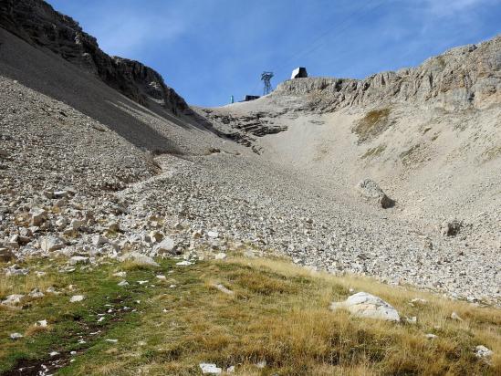 Remontée de la combe Ratin