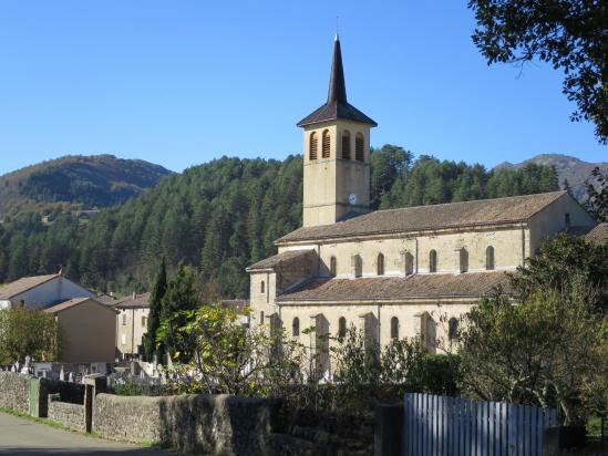 Jaujac (l'église)