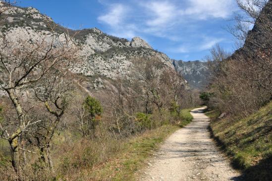 A l'approche du Pas de Lestang