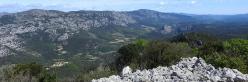 Au sommet du Monthaut (vue sur la Séranne)