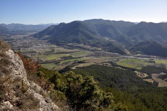 Sur les crêtes de la montagne de Desse (Die et la montagne de Beaufayn)