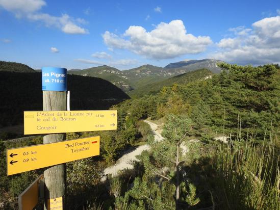 Retour vers Teyssières