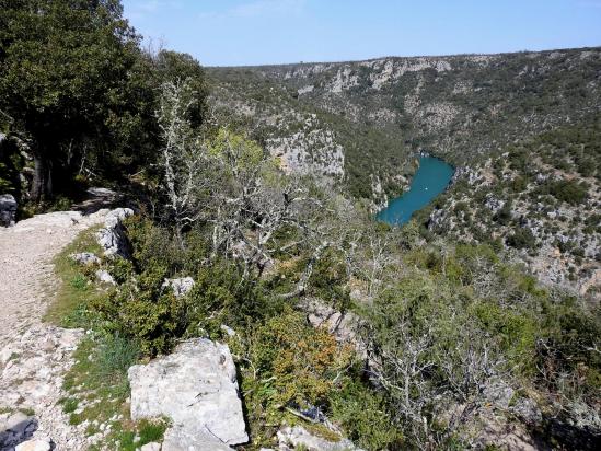 Sur la crête à proximité de la chapelle Sainte-Maxime