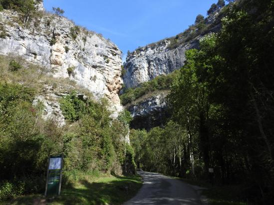 Dans les gorges d'Omblèze