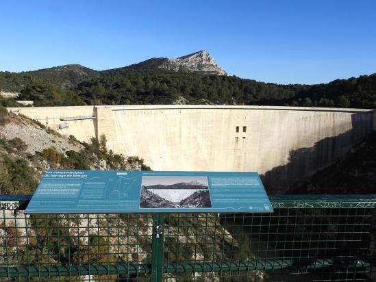 Le barrage de Bimont