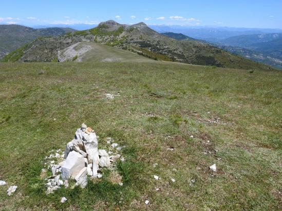 Sur le plateau sommital de la montagne du Pied du Mulet