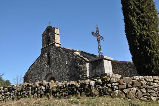 L'église Saint-Julien (Pourchères)